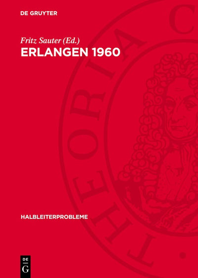 Cover image for Erlangen 1960, isbn: 9783112731703