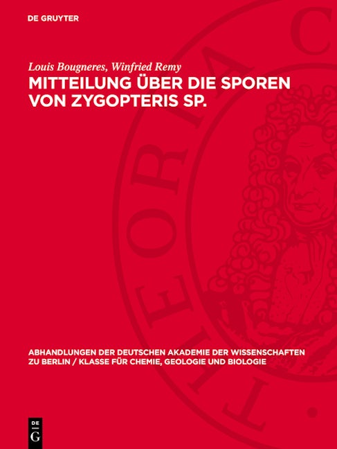 Mitteilung über die Sporen von Zygopteris Sp.