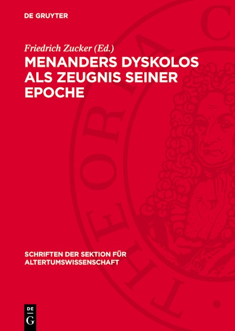 Menanders Dyskolos als Zeugnis seiner Epoche