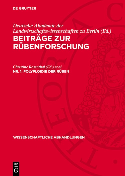 Cover image for Polyploidie der Rüben, isbn: 9783112739228
