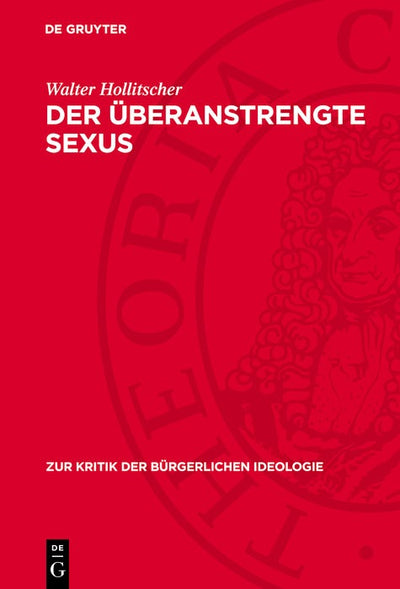 Cover image for Der überanstrengte Sexus, isbn: 9783112739907