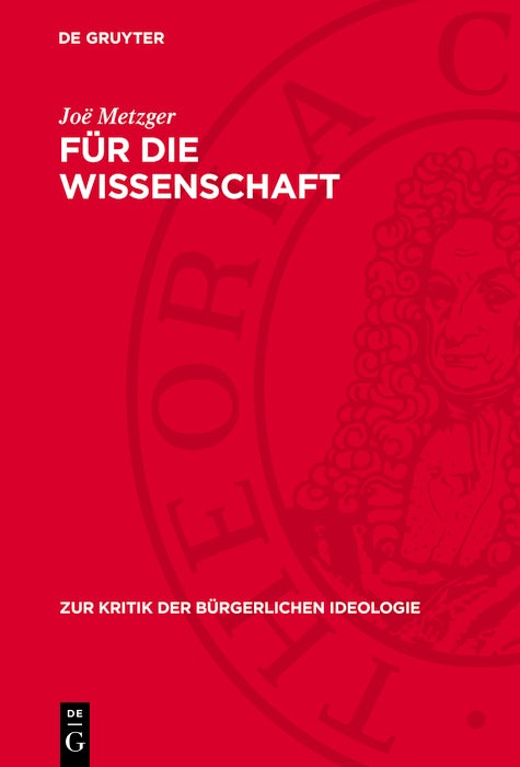 Cover image for Für die Wissenschaft, isbn: 9783112739983