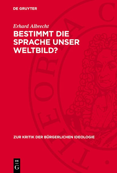 Cover image for Bestimmt die Sprache unser Weltbild?, isbn: 9783112740200