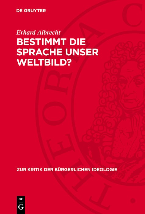 Cover image for Bestimmt die Sprache unser Weltbild?, isbn: 9783112740200