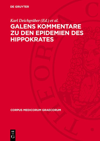 Cover image for Galens Kommentare zu den Epidemien des Hippokrates, isbn: 9783112741443