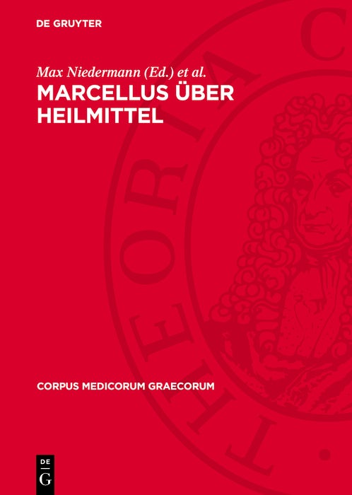 Cover image for Marcellus über Heilmittel, isbn: 9783112741641