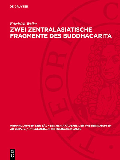 Cover image for Zwei Zentralasiatische Fragmente des Buddhacarita, isbn: 9783112741689