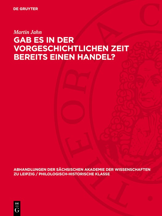 Cover image for Gab es in der vorgeschichtlichen Zeit bereits einen Handel?, isbn: 9783112741764