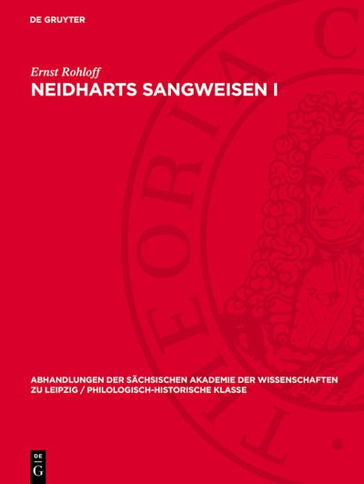 Cover image for Neidharts Sangweisen I, isbn: 9783112741948