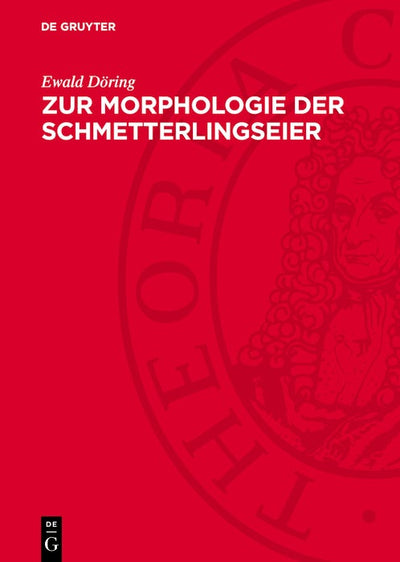 Cover image for Zur Morphologie der Schmetterlingseier, isbn: 9783112742143