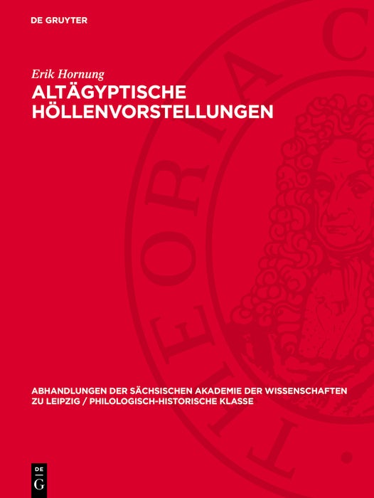 Cover image for Altägyptische Höllenvorstellungen, isbn: 9783112742587