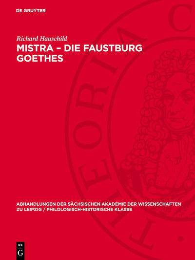 Cover image for Mistra – Die Faustburg Goethes, isbn: 9783112742723