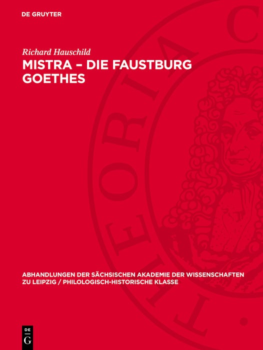 Cover image for Mistra – Die Faustburg Goethes, isbn: 9783112742723
