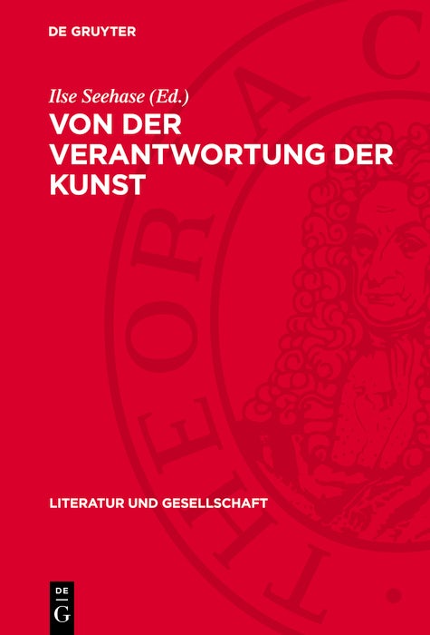 Cover image for Von der Verantwortung der Kunst, isbn: 9783112743065