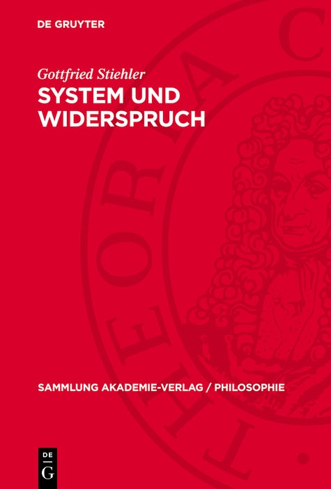 Cover image for System und Widerspruch, isbn: 9783112743300