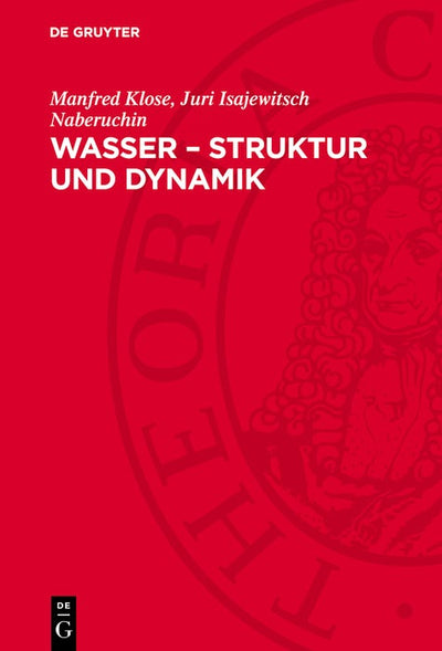 Cover image for Wasser – Struktur und Dynamik, isbn: 9783112743362