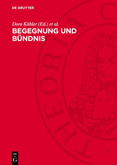 Cover image for Begegnung und Bündnis, isbn: 9783112743447
