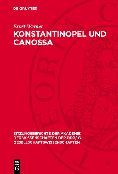 Cover image for Konstantinopel und Canossa, isbn: 9783112743782