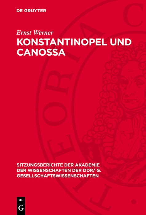 Cover image for Konstantinopel und Canossa, isbn: 9783112743782