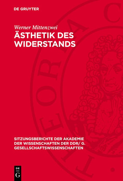 Cover image for Ästhetik des Widerstands, isbn: 9783112744208