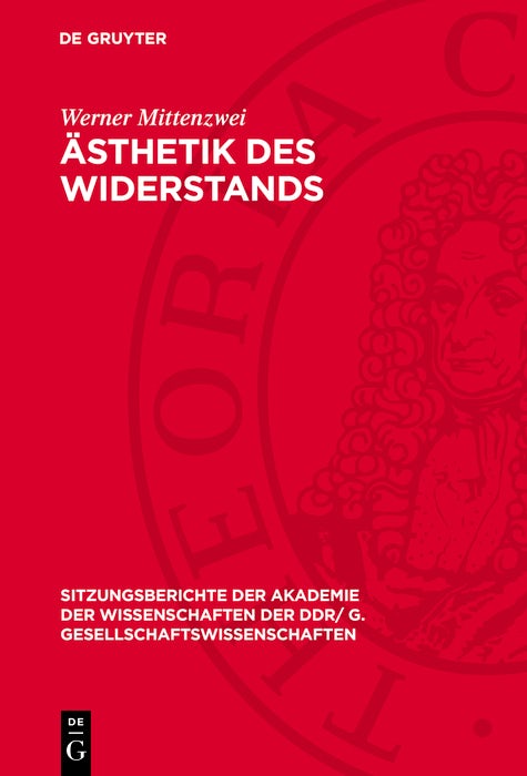 Cover image for Ästhetik des Widerstands, isbn: 9783112744208
