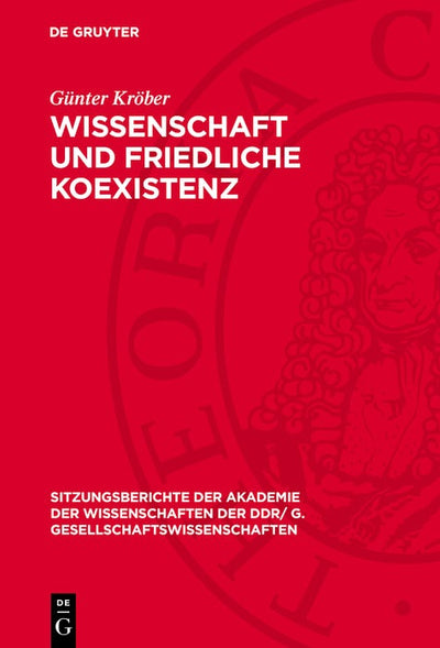 Cover image for Wissenschaft und friedliche Koexistenz, isbn: 9783112744284