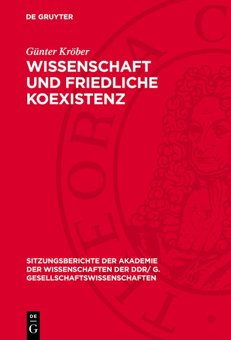 Cover image for Wissenschaft und friedliche Koexistenz, isbn: 9783112744284