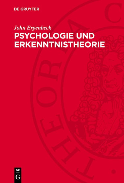 Cover image for Psychologie und Erkenntnistheorie, isbn: 9783112744444