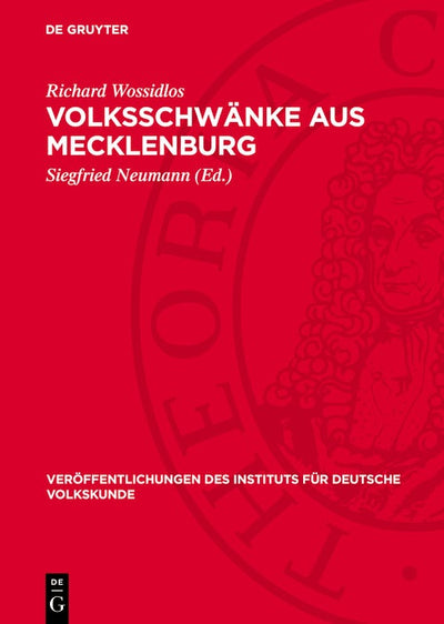 Cover image for Volksschwänke aus Mecklenburg, isbn: 9783112744666