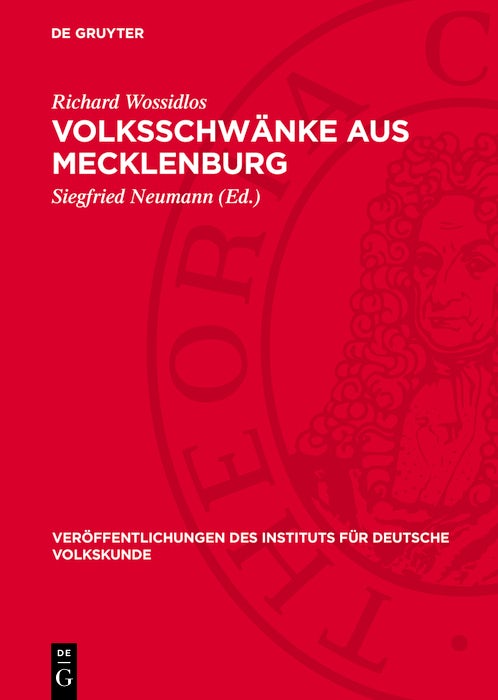 Cover image for Volksschwänke aus Mecklenburg, isbn: 9783112744666