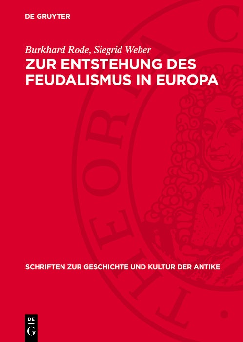Cover image for Zur Entstehung des Feudalismus in Europa, isbn: 9783112744789