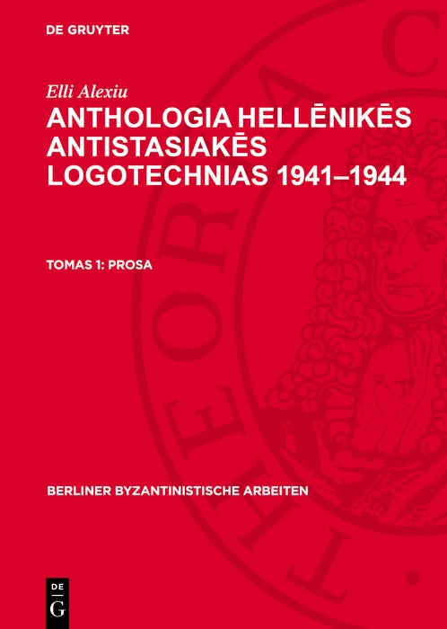 Cover image for Prosa, isbn: 9783112744864