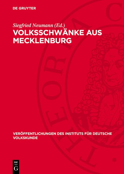 Cover image for Volksschwänke aus Mecklenburg, isbn: 9783112745403