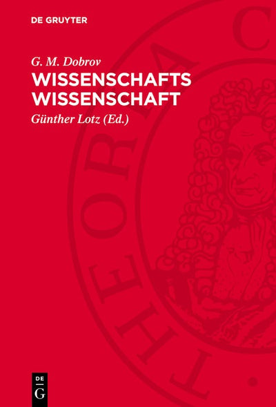 Cover image for Wissenschafts Wissenschaft, isbn: 9783112745809