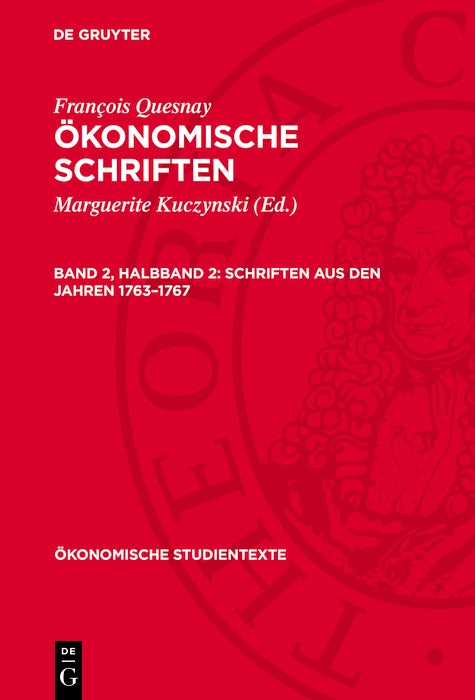 Cover image for Schriften aus den Jahren 1763–1767, isbn: 9783112745960
