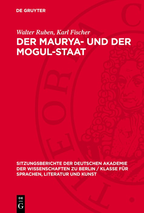 Cover image for Der Maurya- und der Mogul-Staat, isbn: 9783112746080