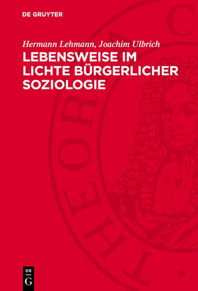 Cover image for Lebensweise im Lichte bürgerlicher Soziologie, isbn: 9783112747889