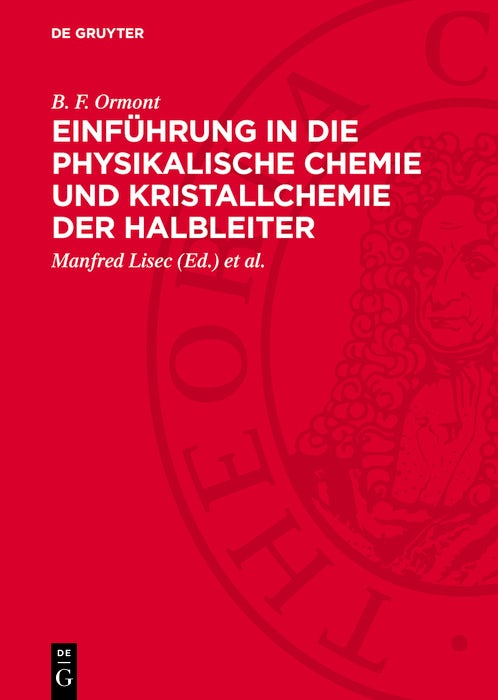 Cover image for Einführung in die physikalische Chemie und Kristallchemie der Halbleiter, isbn: 9783112747988