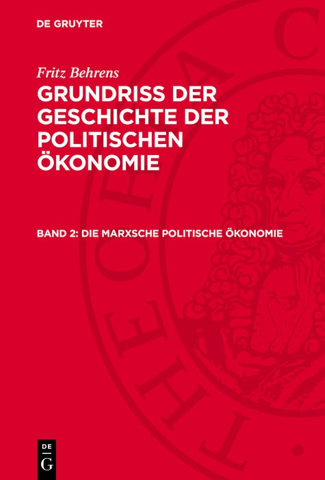 Cover image for Die Marxsche politische Ökonomie, isbn: 9783112748121