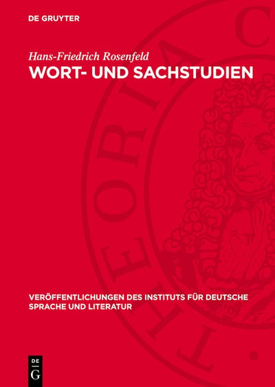 Cover image for Wort- und Sachstudien, isbn: 9783112748244