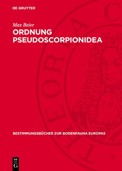Cover image for Ordnung Pseudoscorpionidea, isbn: 9783112748480