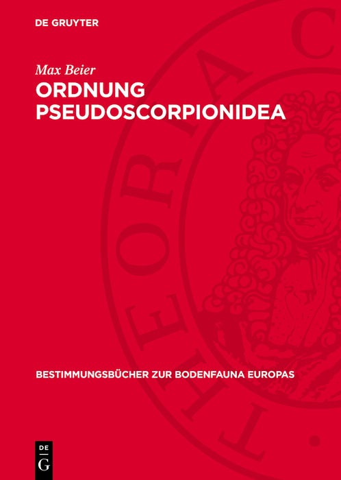 Cover image for Ordnung Pseudoscorpionidea, isbn: 9783112748480