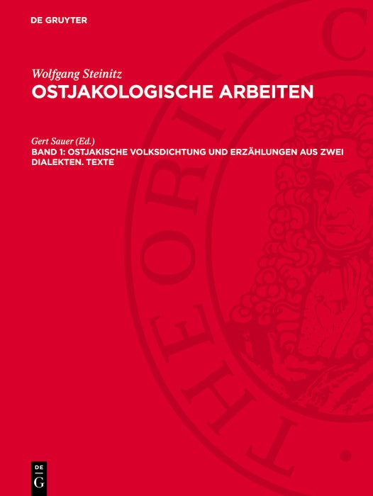 Cover image for Ostjakische Volksdichtung und Erzählungen aus zwei Dialekten. Texte, isbn: 9783112749180