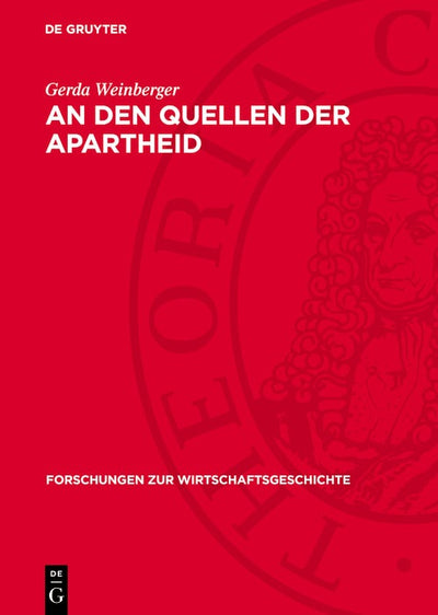 Cover image for An den Quellen der Apartheid, isbn: 9783112749401