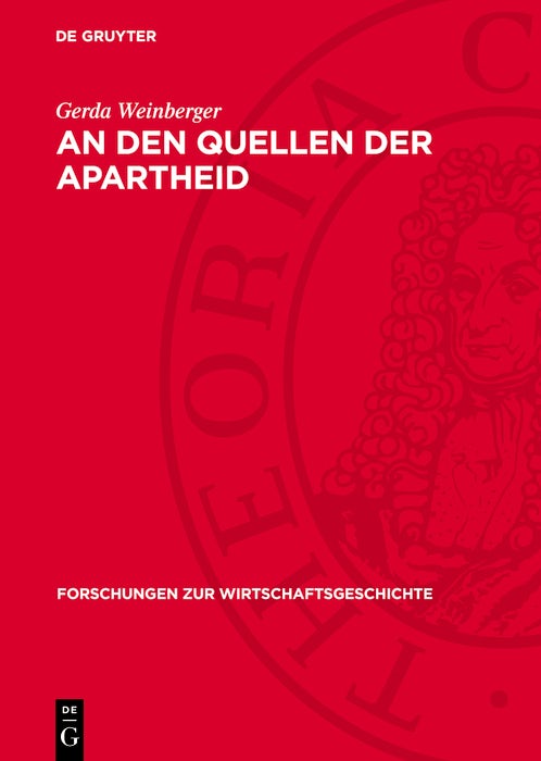Cover image for An den Quellen der Apartheid, isbn: 9783112749401
