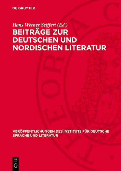 Cover image for Beiträge zur deutschen und nordischen Literatur, isbn: 9783112750025