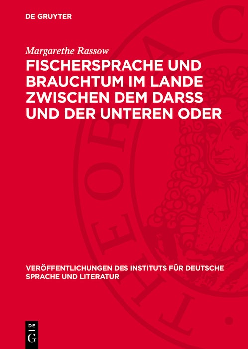 Cover image for Fischersprache und Brauchtum im Lande zwischen dem Darss und der unteren Oder, isbn: 9783112750087
