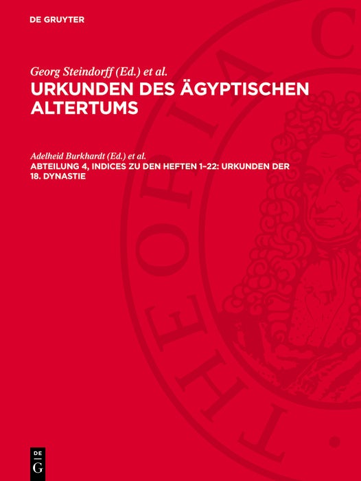Cover image for Corrigenda zu den Heften 5–16, isbn: 9783112750384