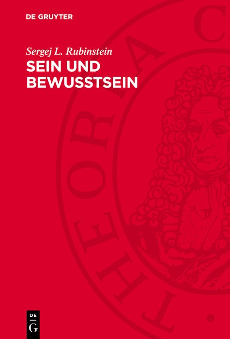 Cover image for Sein und Bewußtsein, isbn: 9783112750827