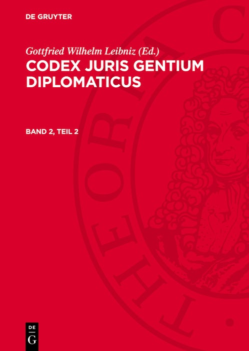 Cover image for Codex juris gentium diplomaticus. Band 2, Teil 2, isbn: 9783112751367